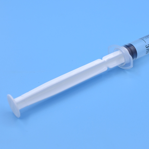  Disposable white push rod 3-Part  syringe