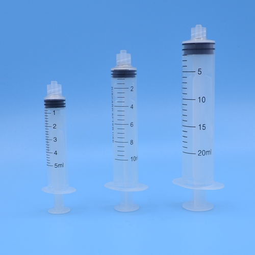 Disposable slip lock type safey type  3-Part Syinge