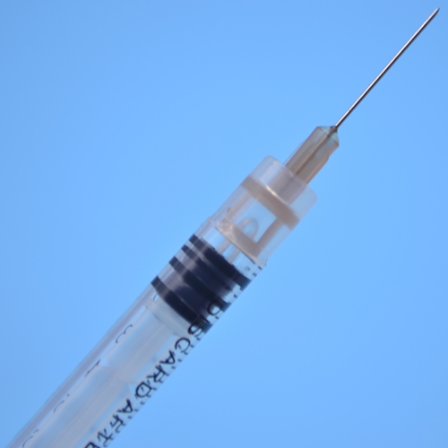 Disposable 1ML Self destruct  insulin Syringe