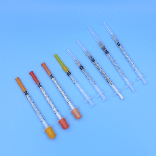 Various types of 1ML insulin syringe