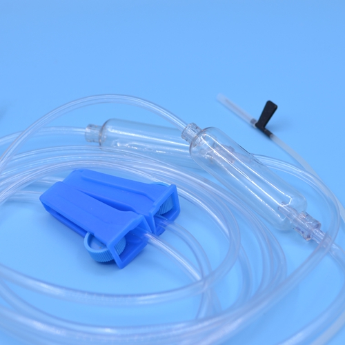 Disposable Infusion Set with Plastic two pin inserts customizing scst-1